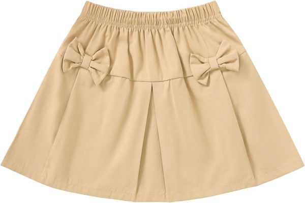 Girls Pleated Skirts Cute Summer Graphic Casual Mini Tennis Skirts